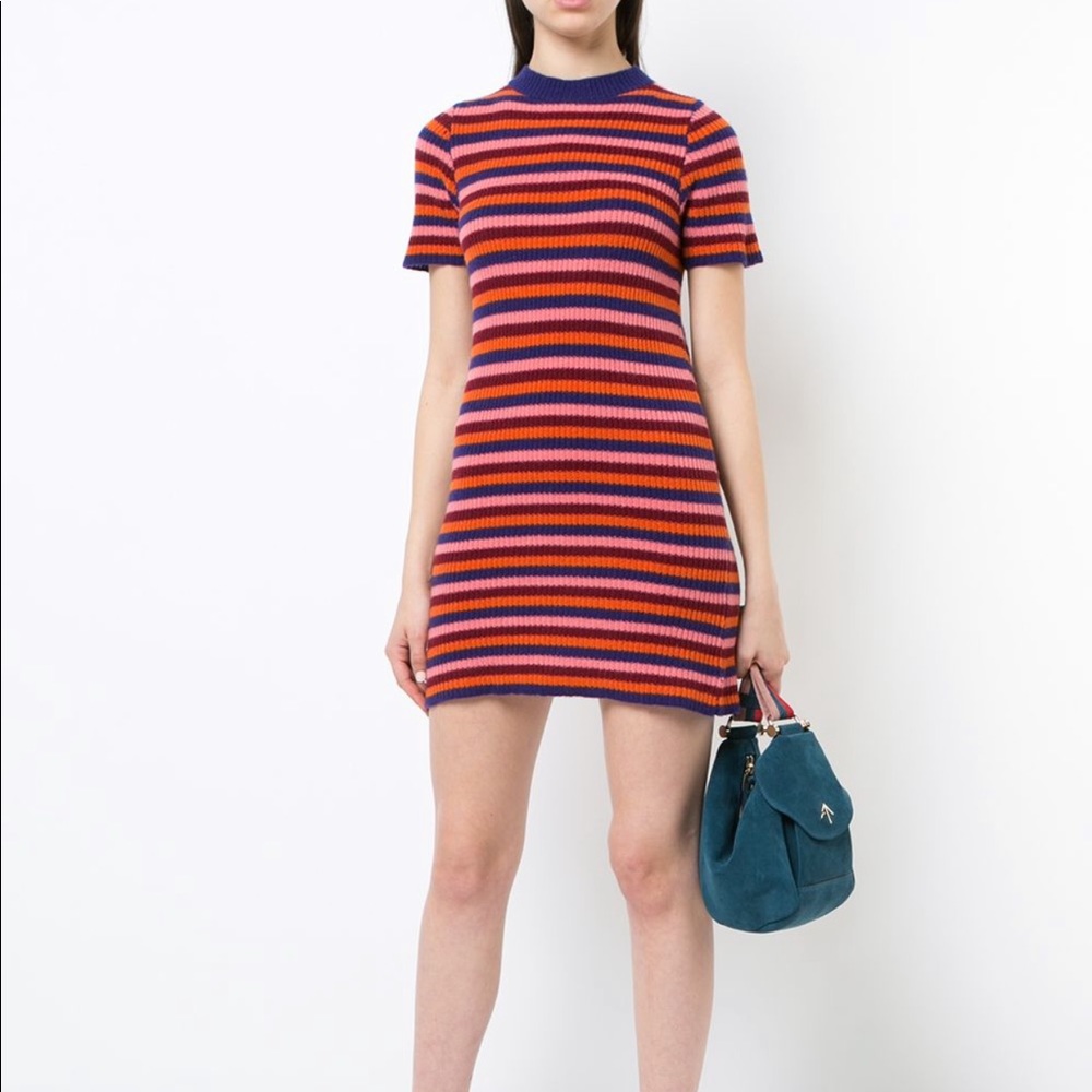 The Elder Statesman Striped Dress size Small